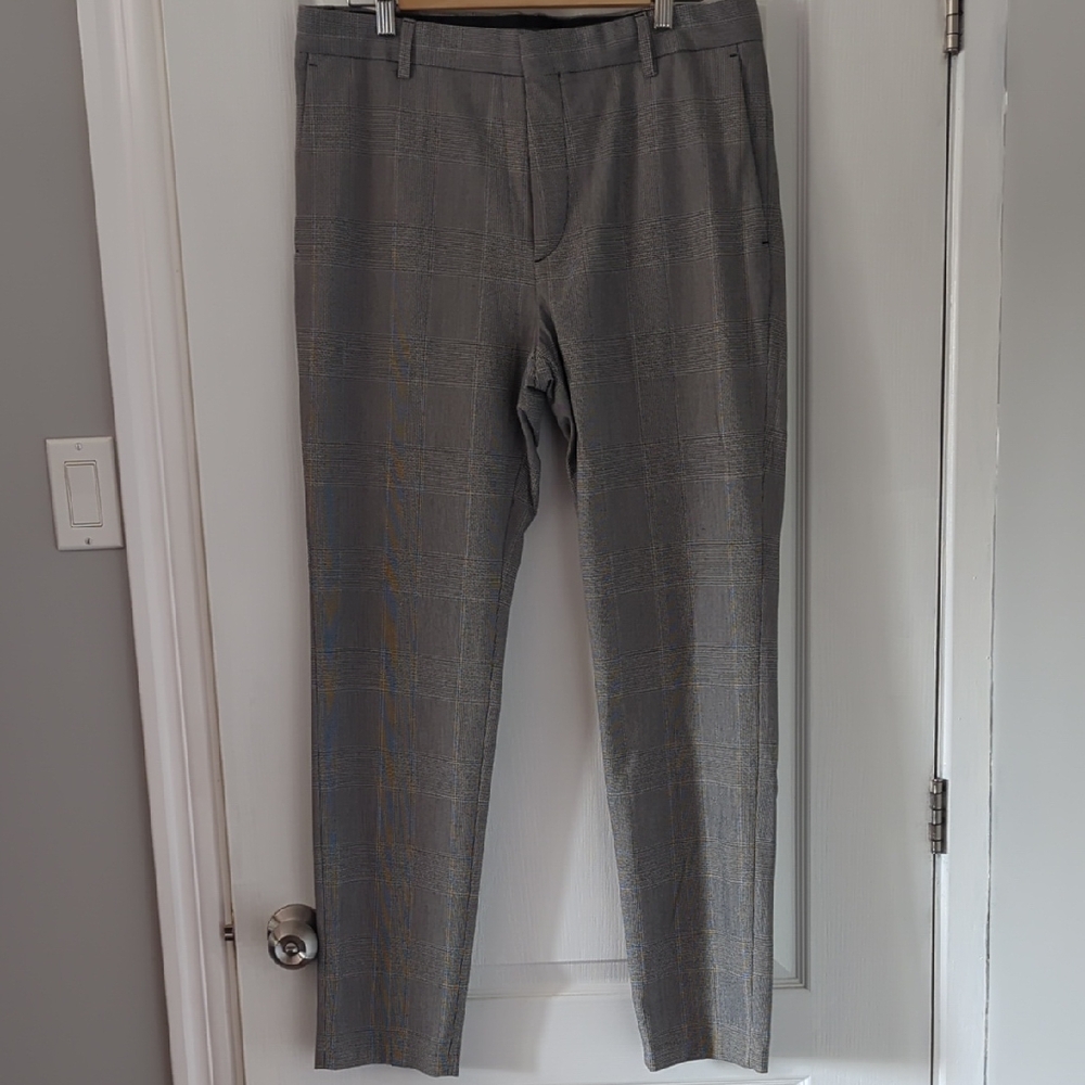H&M Men's Classic Gray Dress Pants